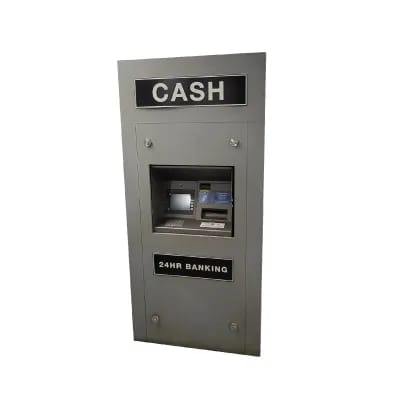 ATM cash dispenser machine non-practical (weekly charge)