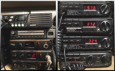 Example Selection of practical base station or vehicle mounted CB/radio transceivers