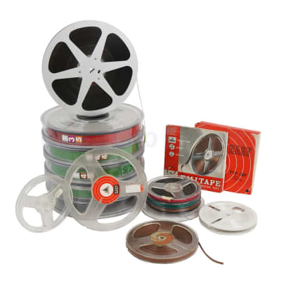 Runs of tape spools from all periods