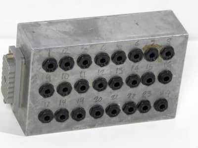 24 x jack socket patch panel box