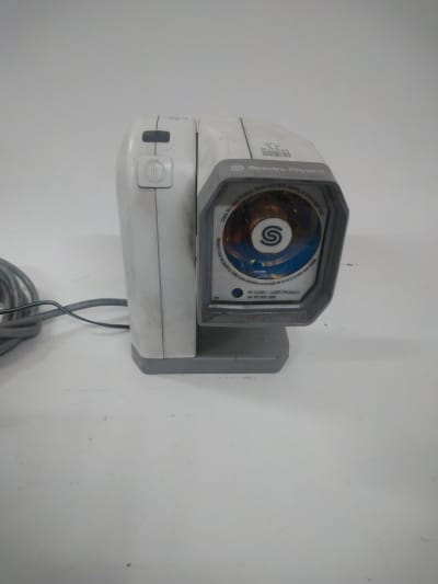Practical tabletop barcode scanner & power supply