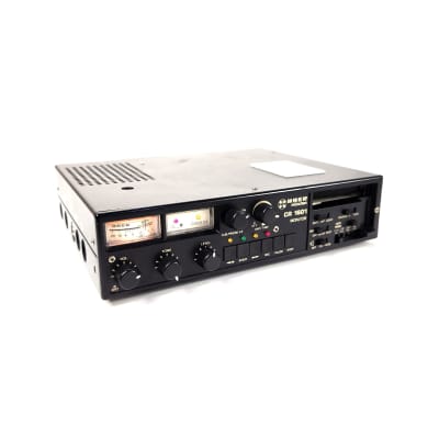 Practical professional rack mount black cassette tape deck