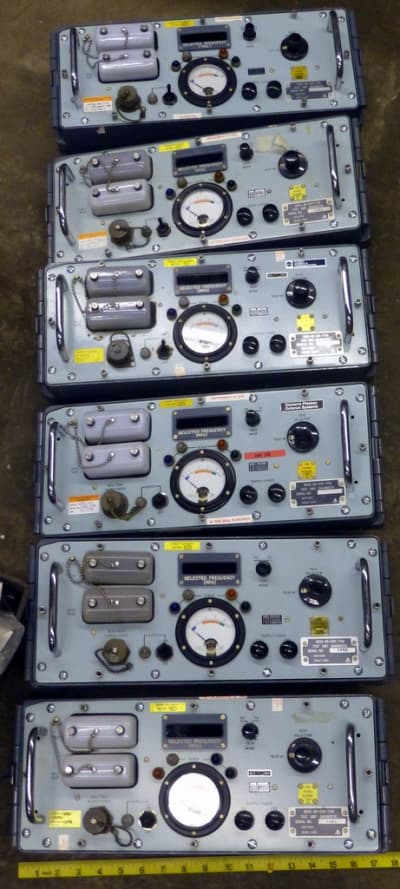 Run of practical navy/cold war control panels.