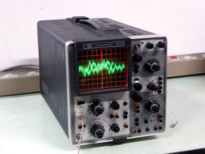 Practical Telequipment D67A workbench oscilloscope