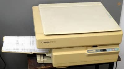  1980s - 1990s office photocopier photocopy