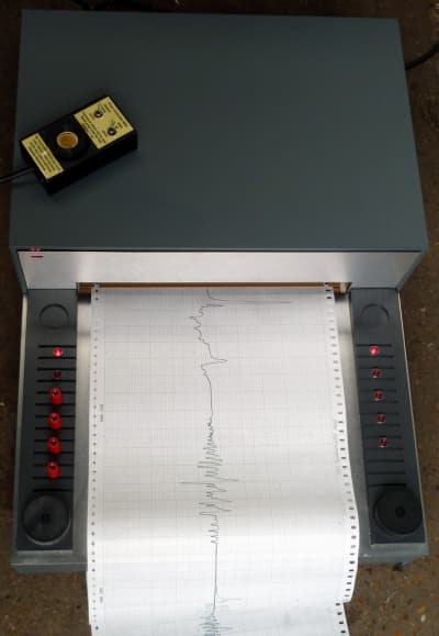 Contemporary lie detector/polygraph/seismograph/alternative fact tester