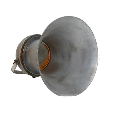 Large retro industrial horn type PA loudspeaker