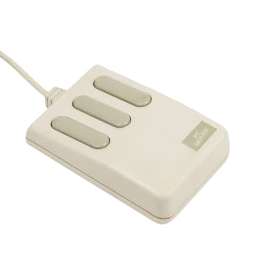 Weird shaped beige mouse 