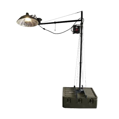 Practical Military Grade Floor Standing Field Hospital Operating Light 