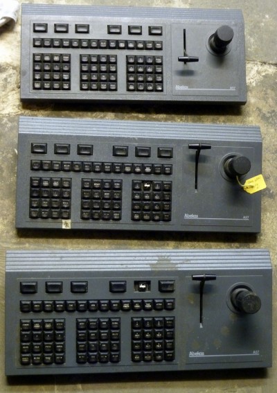Desktop filling items, consoles, joysticks | Electro Props Hire