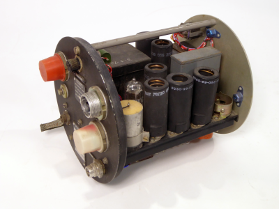 Military circular valve era electronics assembly (Elliot integrator)