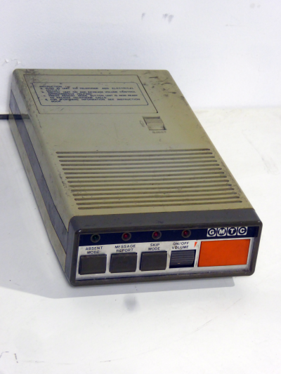 Period telephone answering machine - answerphone