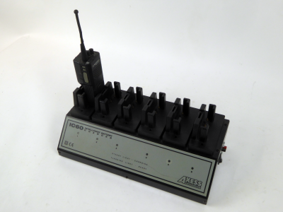 Axess 6 bay walkie talkie charger