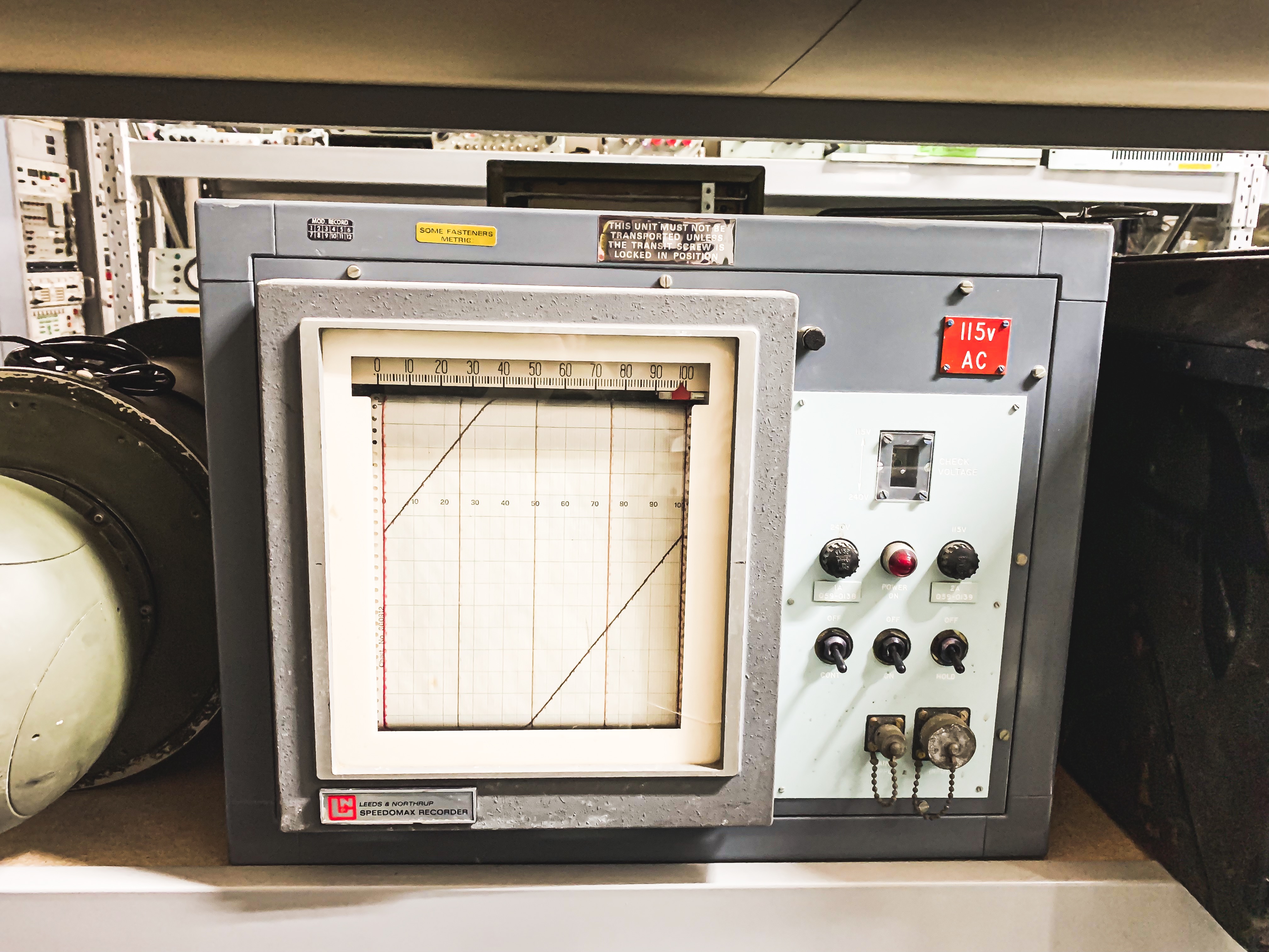 Period Military Chart recorder | Electro Props Hire