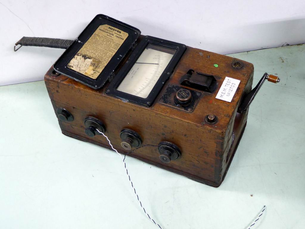 Vintage electrical leakage safety tester/ electric shock torture