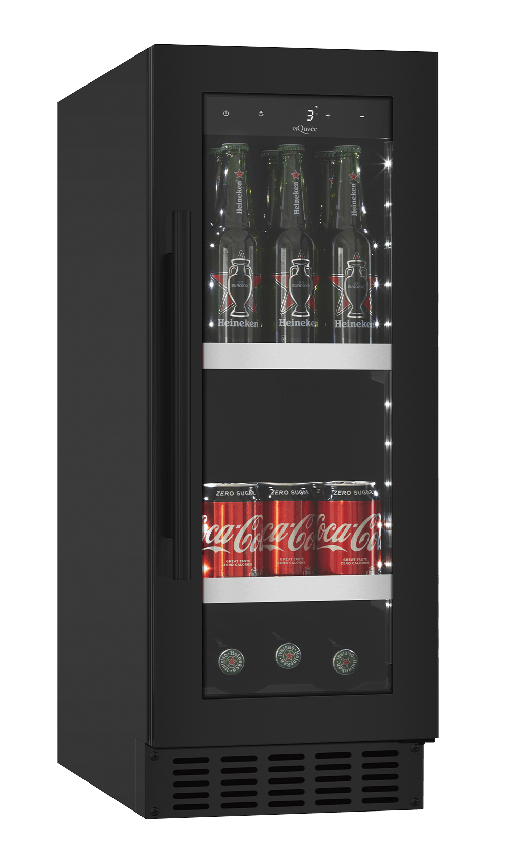Built-in beer fridge - BeerServer 30 Anthracite Black