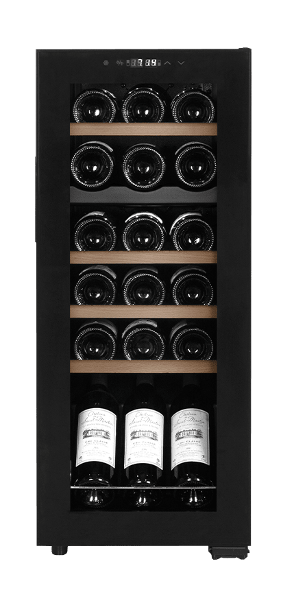 (Outlet) - Fristående vinkyl - Northern Collection 18 Black