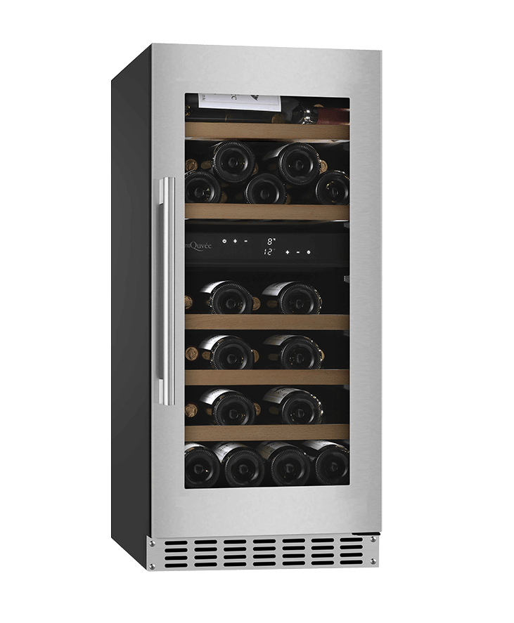 Under-counter wine cooler - WineCave 800 40D Stainless