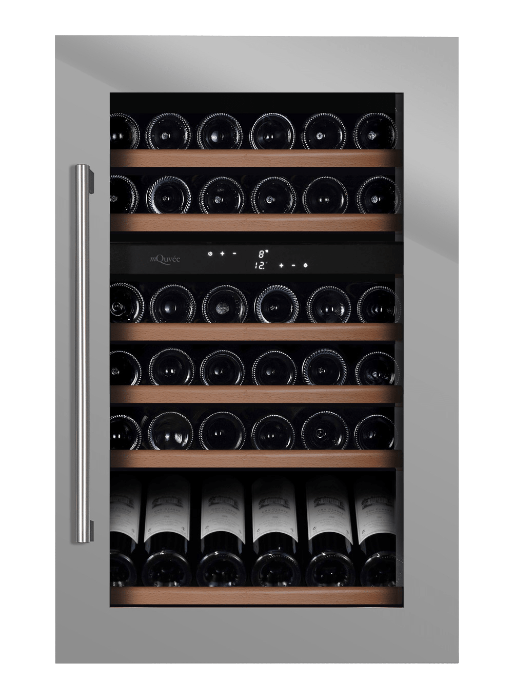 Integrerbart vinskap - WineKeeper 49D Stainless