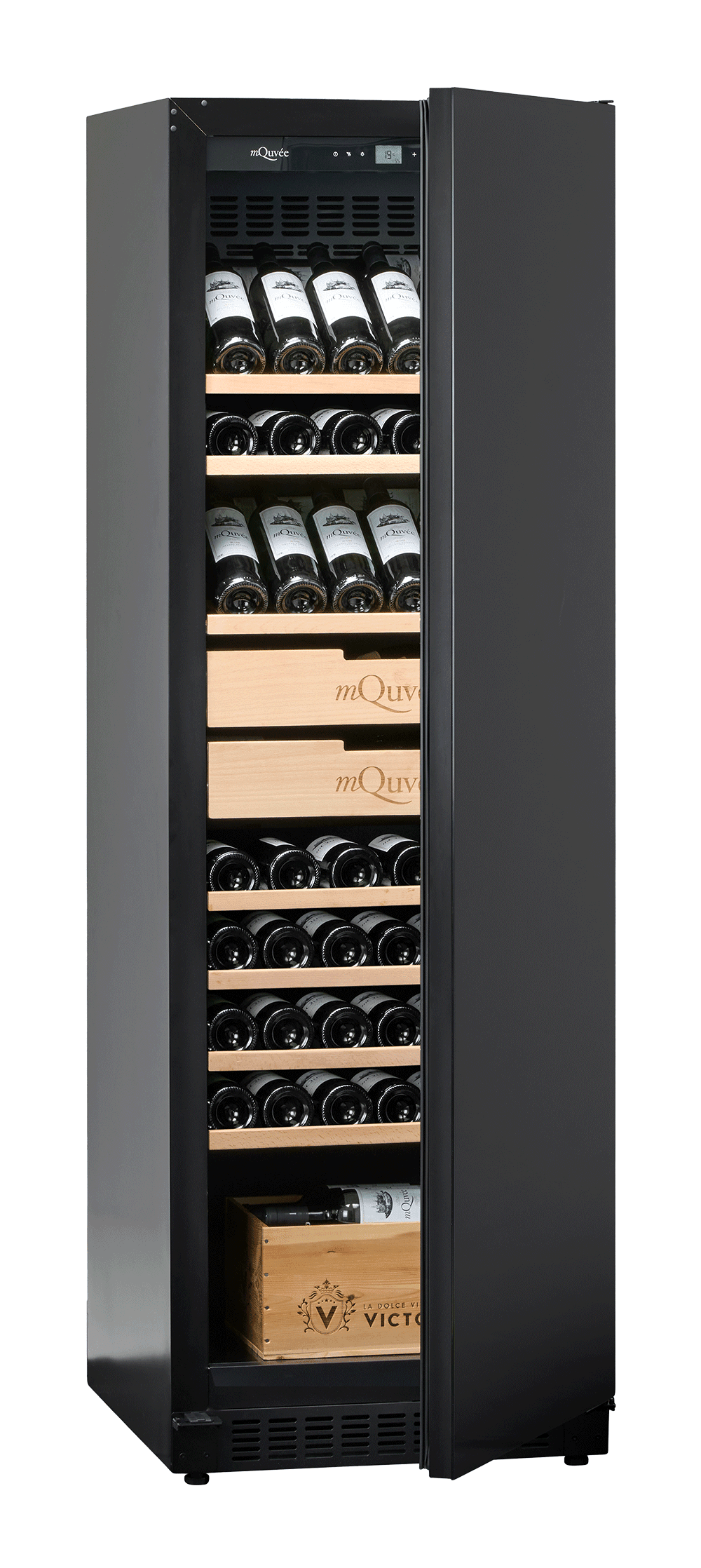 Wine cabinet - Velvet 170 Solid Premium Package