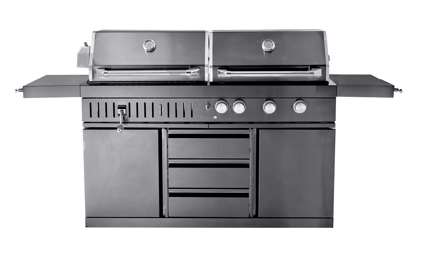 Black Collection - Fritstående Gas- og kulgrill