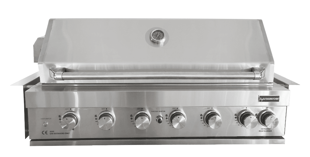 Built-in - Inbyggbar Gasolgrill med 6 brännare