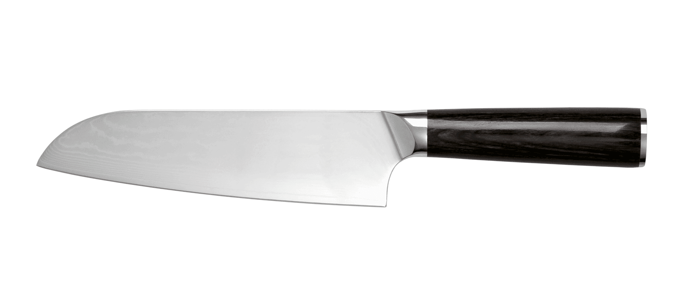 Pepper Santokukniv VG10-stål 18 cm - Rustfrit stål - FSC-certificeret Pakkawood-håndtag - 60–62 HRC