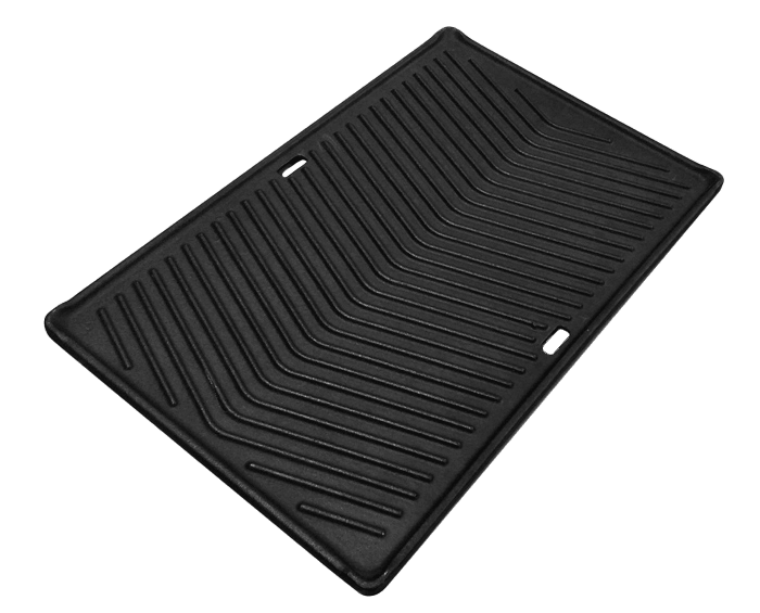 Grillplade i støbejern - 30 x 45 cm