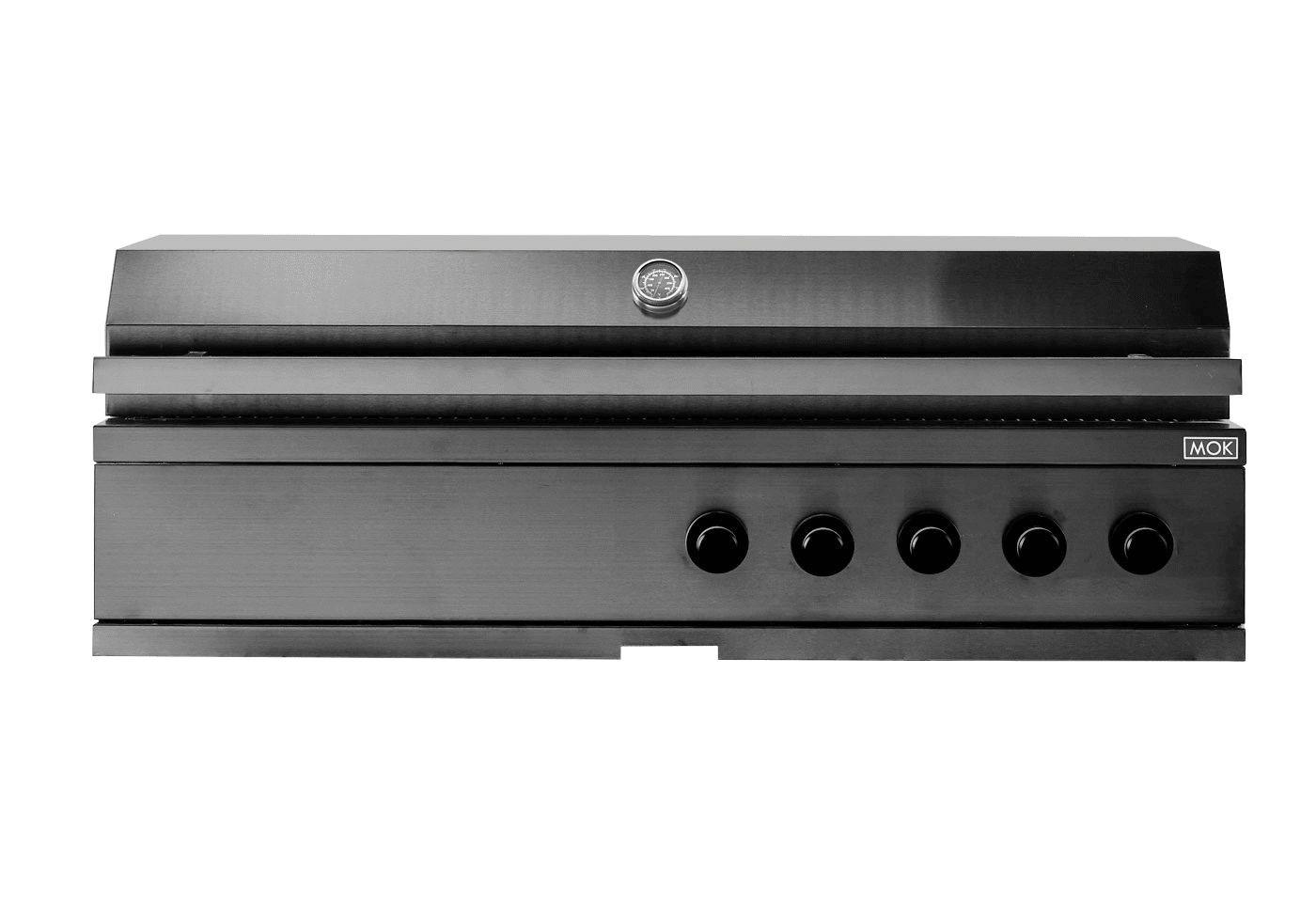 Nordic Line - Integrerbar gasolgrill (5 brännare) - Svart