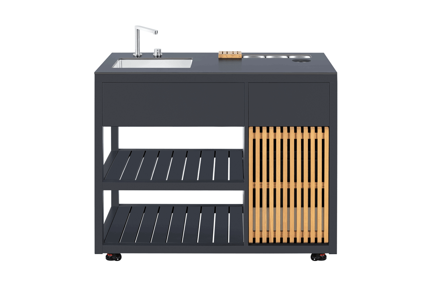 Designer Series - Fristående vaskmodul med avfallssystem