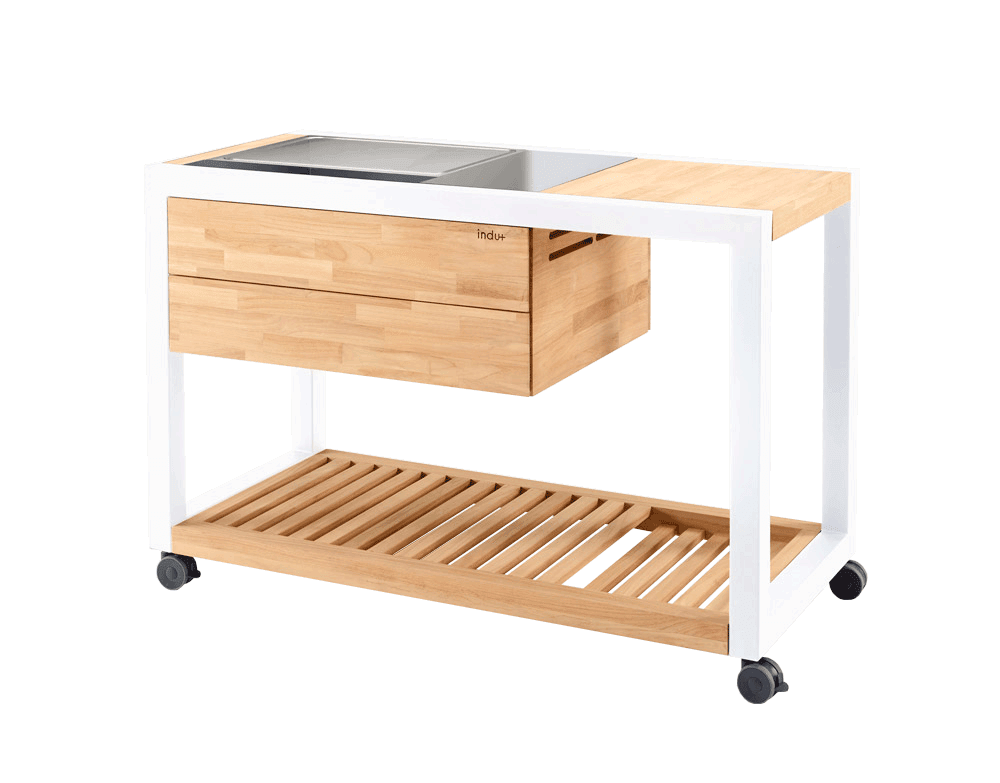 Fritstående udekøkken - Teppanyaki-modul - Arvid