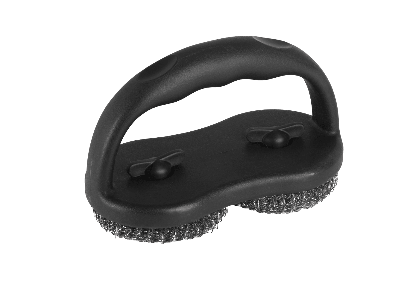 Grillrenser med 2 stålpuder