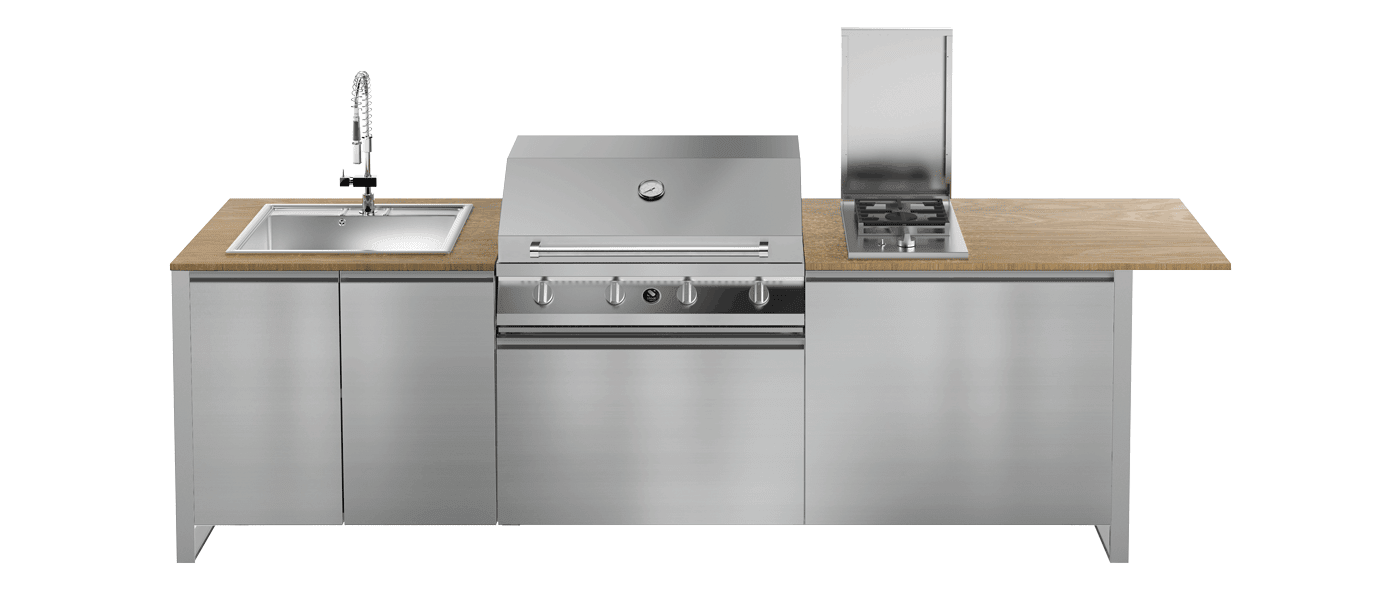 Gea - Fritstående udekøkken - Brenta