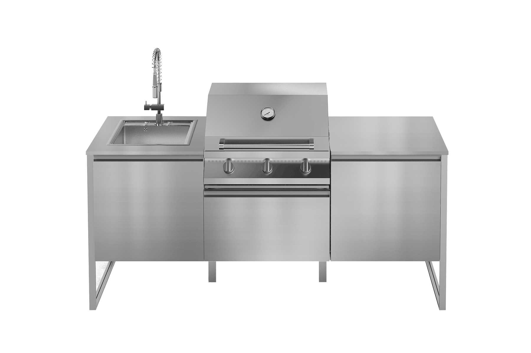 Gea - Fritstående udekøkken - Latemar