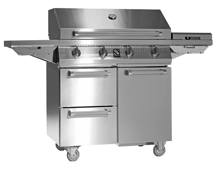 Swing - Fritstående Gasgrill Milano 90 cm