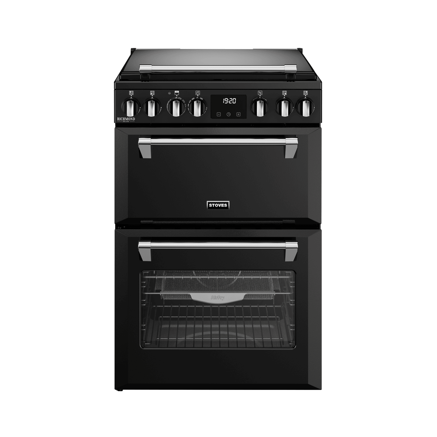 Richmond - Gasspis 60 cm (2 ugnar) (Svart)