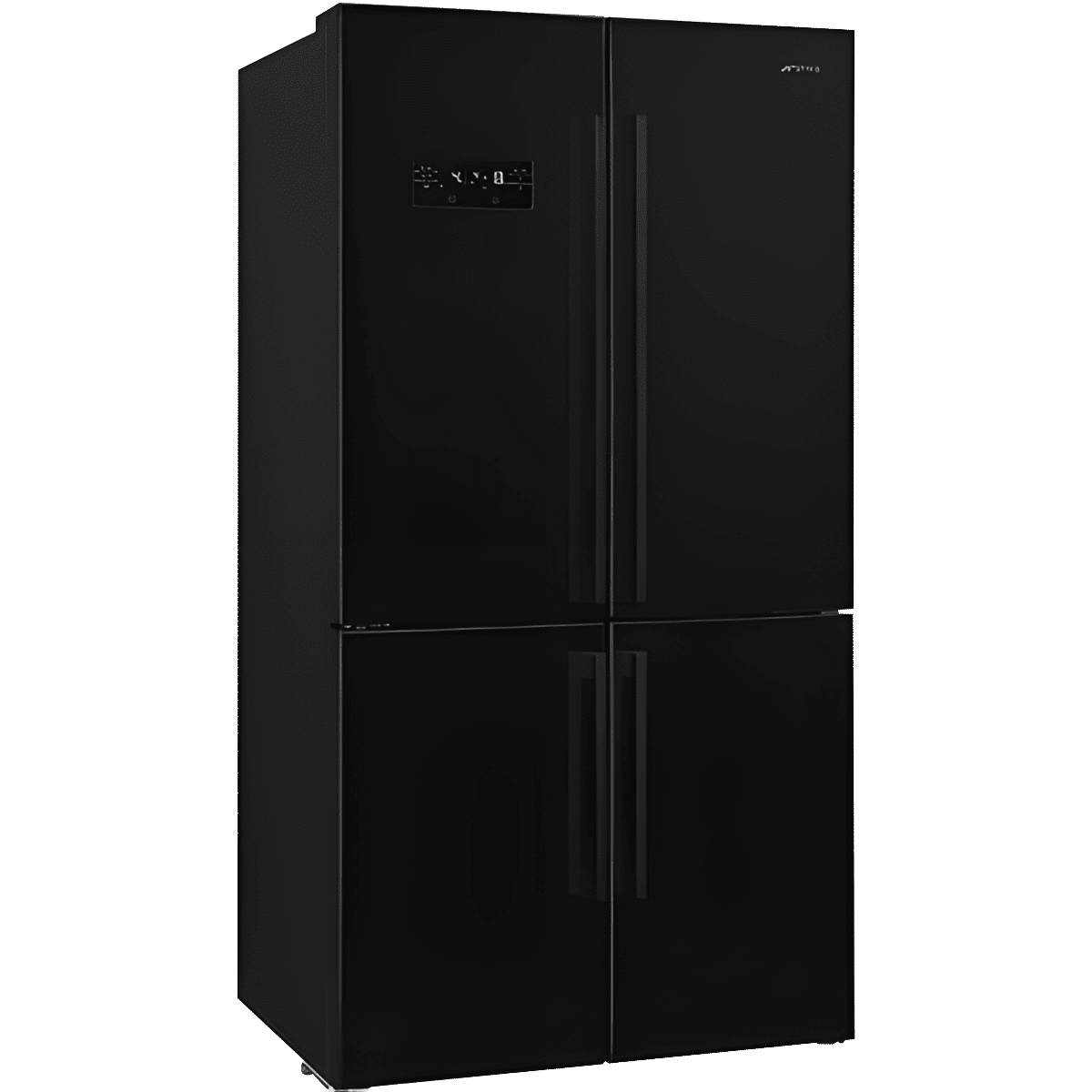 Smeg kylskåp och frys svart - FQ60NDE - dubbeldörr - exklusiv design