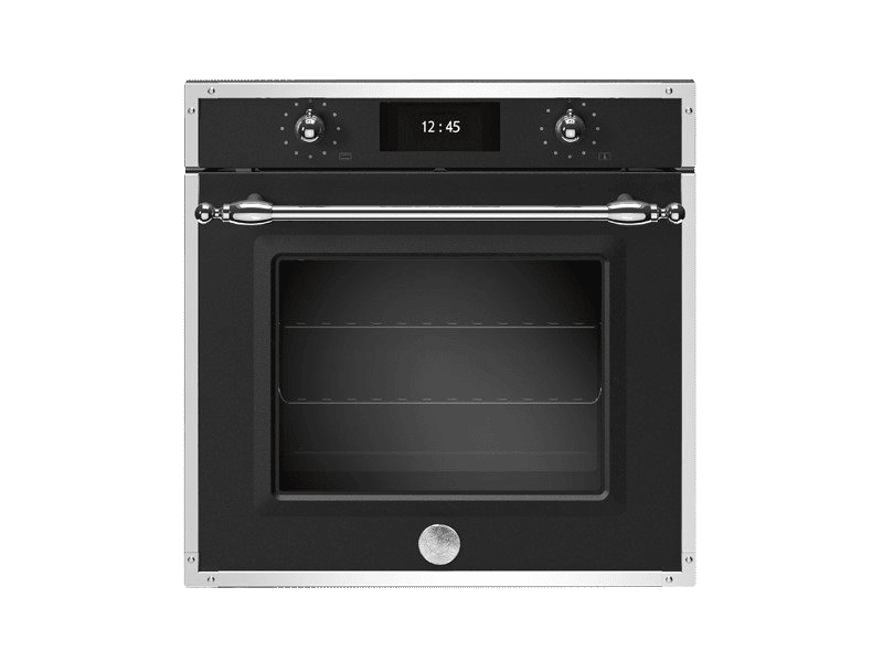 Heritage - Inbyggnadsugn 60 cm med ångfunktion (Mattsvart)