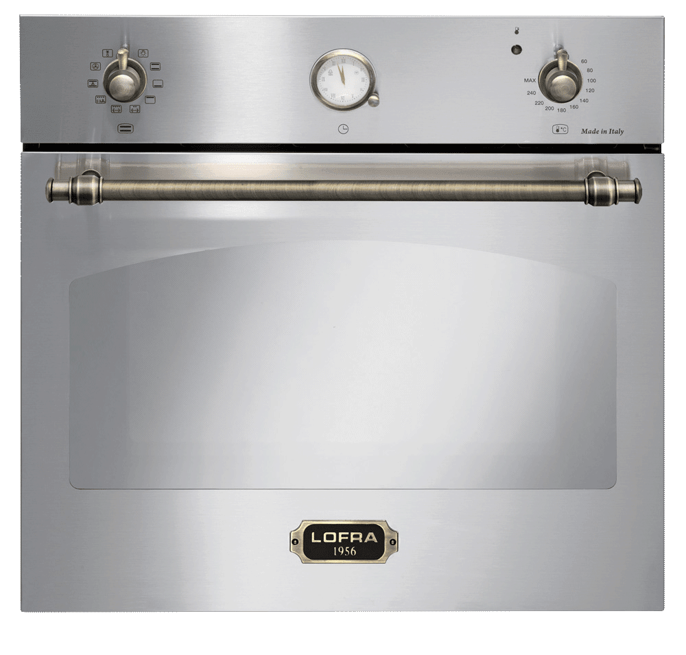 Indbygningsovn Dolce Vita 60 cm (Rustfri/Bronze)