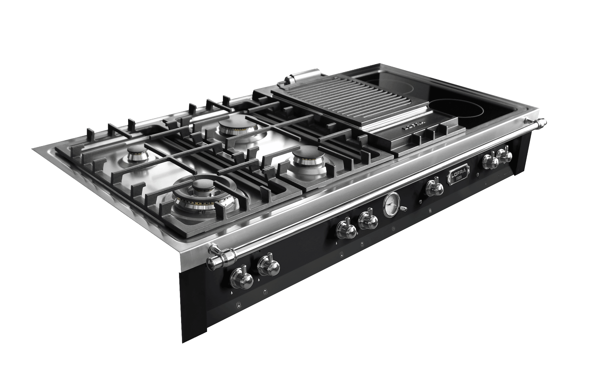 Rangetop 120 cm (Sort/Krom)