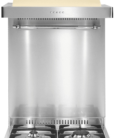 Stænkplade 60 cm Krom