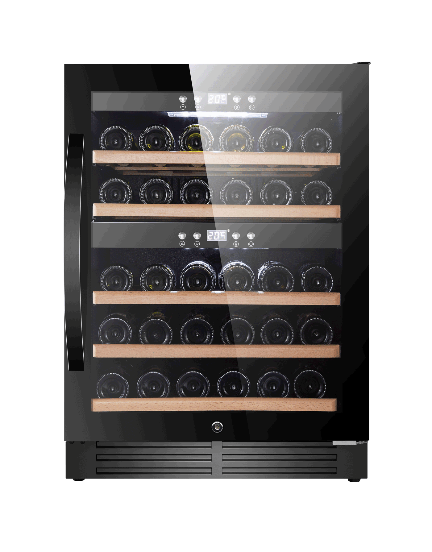 (Outlet) - Inbyggbar vinkyl - Scandinavian Collection 40 Fullglass Black