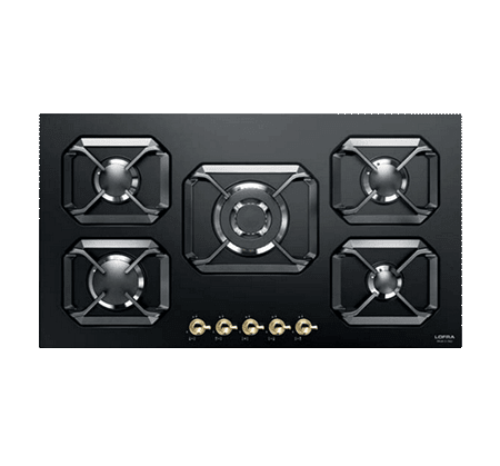 Gaskogeplade Dolce Vita 90 cm Sort