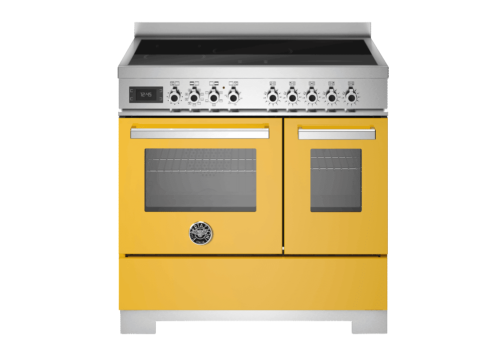 Professional - Induktionskomfur 90 cm (2 ovne) (Gul) - PRO95I2EGIT2