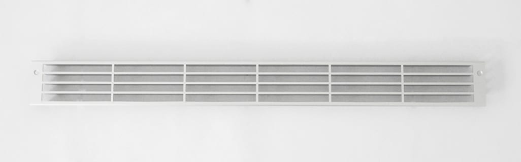 Ventilationsgaller - aluminium (570 x 57 mm)
