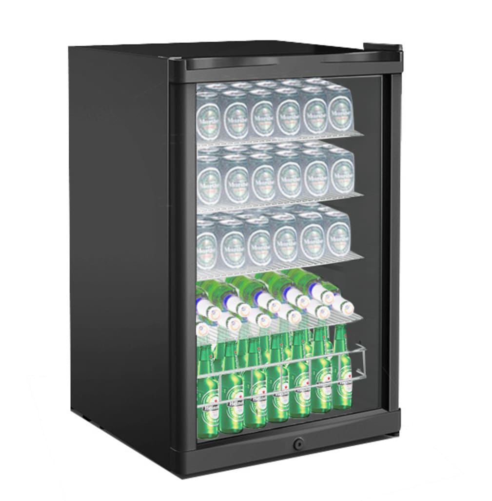 Free-standing beer cooler - Polar Collection 115L Black 