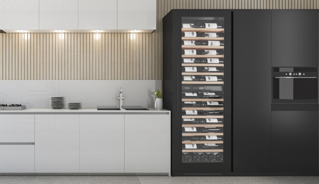 Built-in wine cooler - WineCave 187 Anthracite Black Label-view 