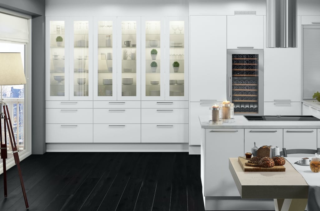 Integrated wine fridge - WineKeeper 70D Stainless 