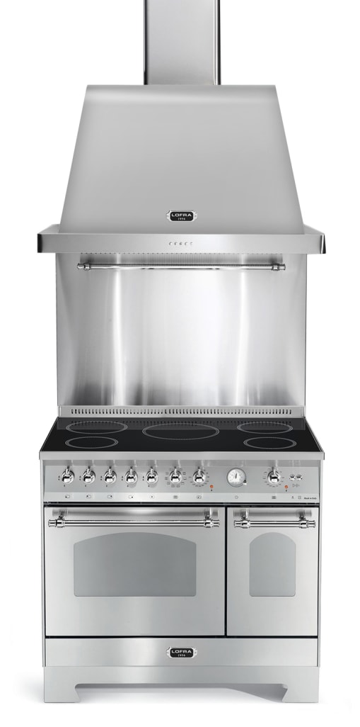 Piano de cuisson - Dolce Vita 90 cm (2 fours) (Acier Inoxydable/Chrome) Induction