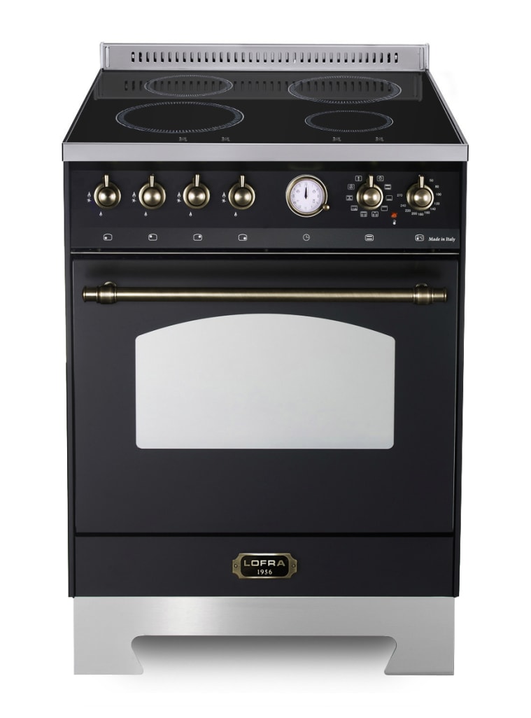 Range cooker - Dolce Vita 60 cm (1 oven) (Black/Bronze) Induction